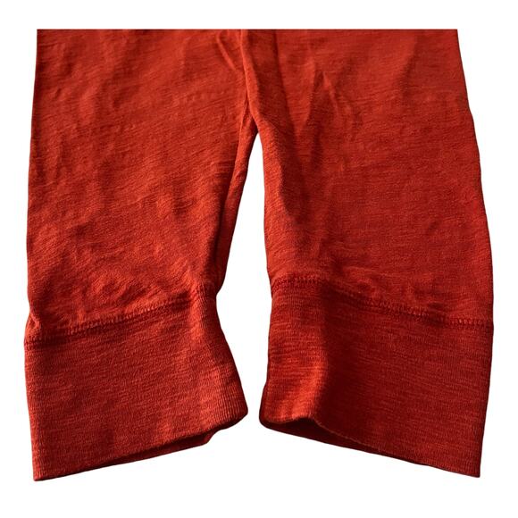 OLD NAVY SOFT WASHED LONG SLEEVE POLO SHIRT, MENS, XL, DARK/BURNT ORANGE - Picture 9 of 11